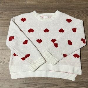 Camellia Heart Sweater